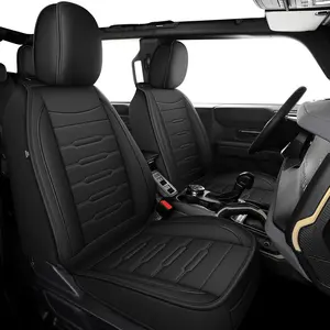 Custom Faux Leather Car Seat Covers, Car Seat Protector, Fit for Ford Bronco 2021-2025