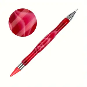 Diamond Painting Dual-ended Wax Pen, Rhinestones Wax Tip Gradient Handle for Crystal Beads Manicure Art And DIY Decoration Tool, diamond painting accessories, diamond painting drill tool