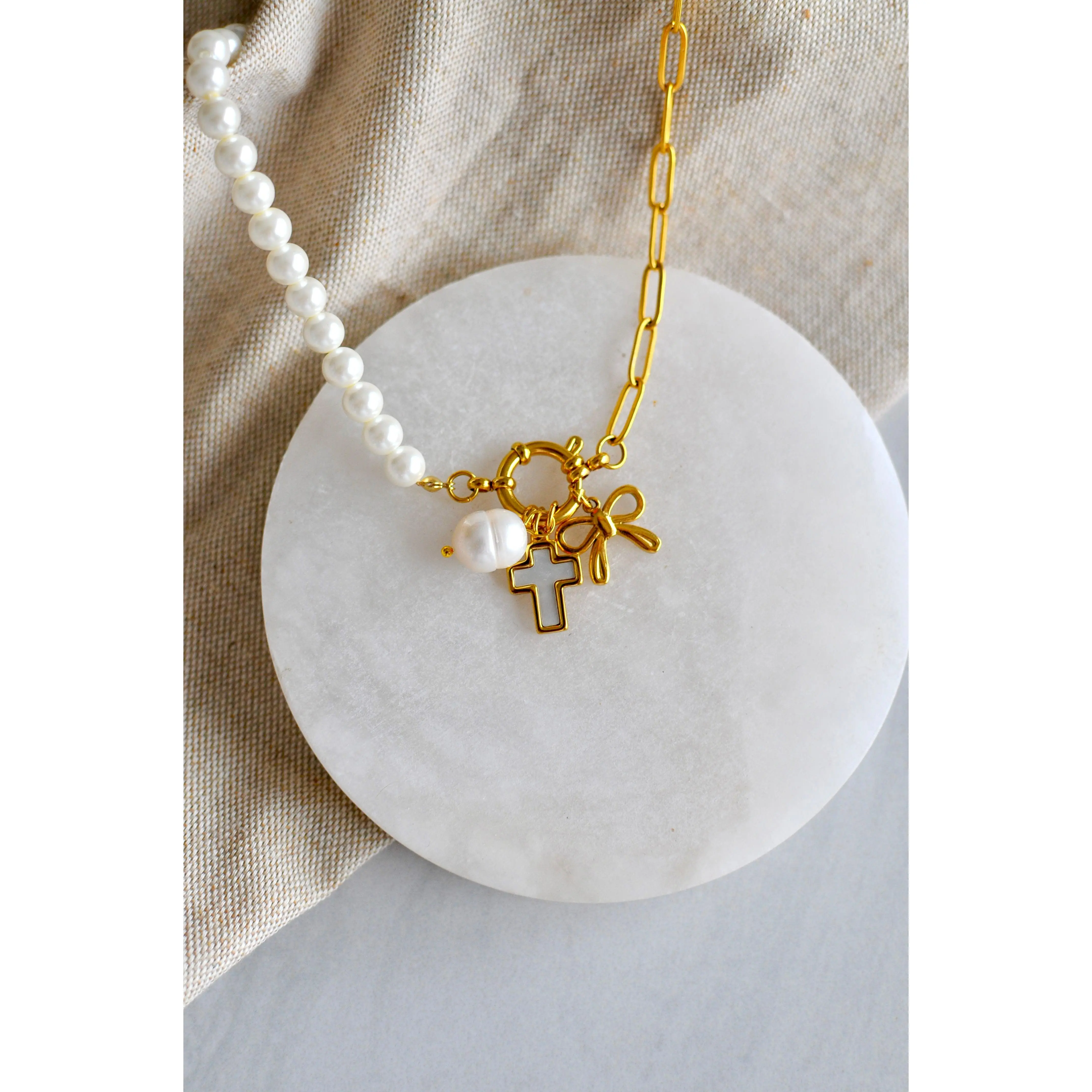 The Olivia Charm Necklace