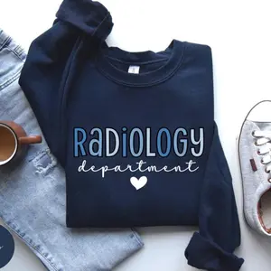 Radiology Department T-Shirt & Sweatshirt, RAD Tech Tee, X-Ray Technologist Top, CT MRI Tech Cotton Shirt, Medical Imaging Gift