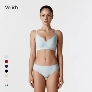 VERISH Cool Fit Bra Volume Fit for Women Seamless Wireless Comfortable Bra with 2.3cm Padded Push Up Breathable Cooling