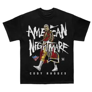 Cody Rhodes American Nightmare Graphic T Shirt WWE Wrestling Fan Tee HY1292