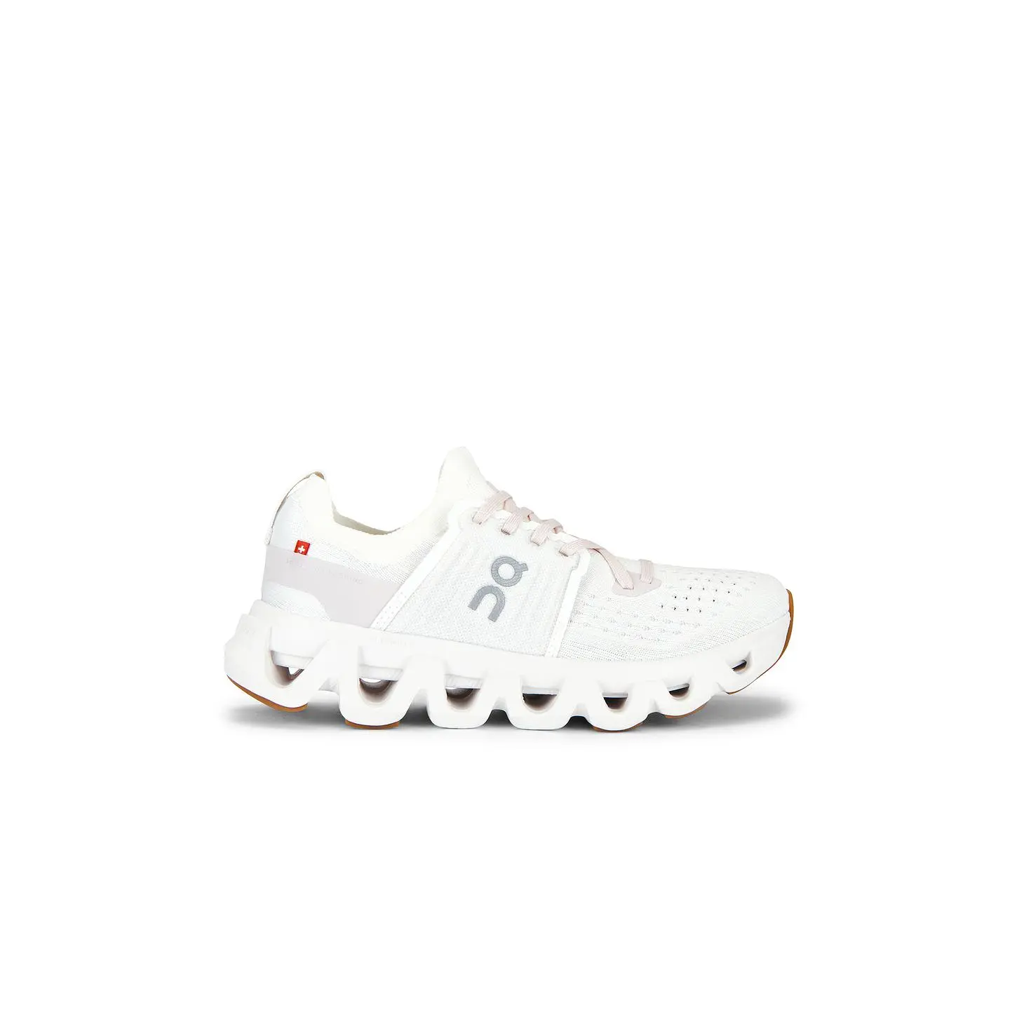 On Cloudswift 4 Sneaker in White & Lily