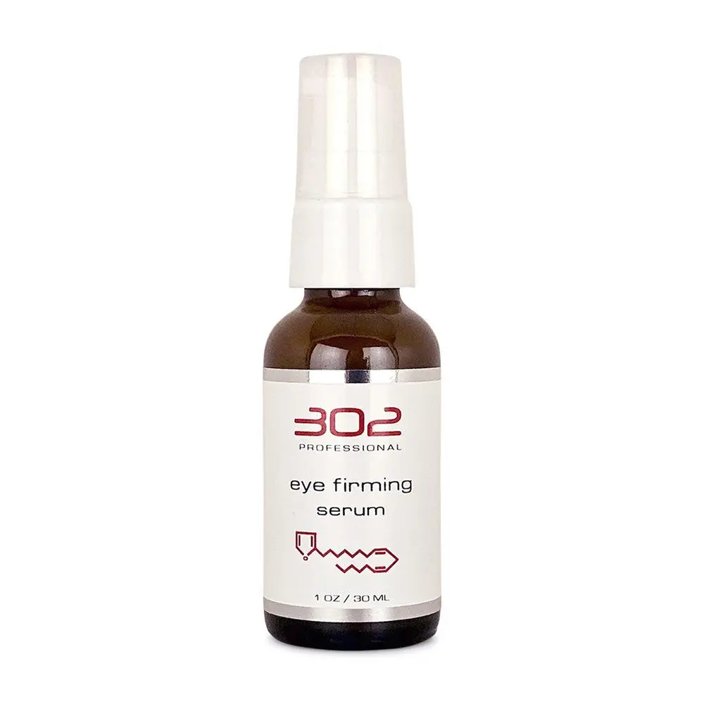302 Professional Skincare Eye Firming Serum With Anti-Aging Metabolites And Vitamin B3, 1oz/30ml