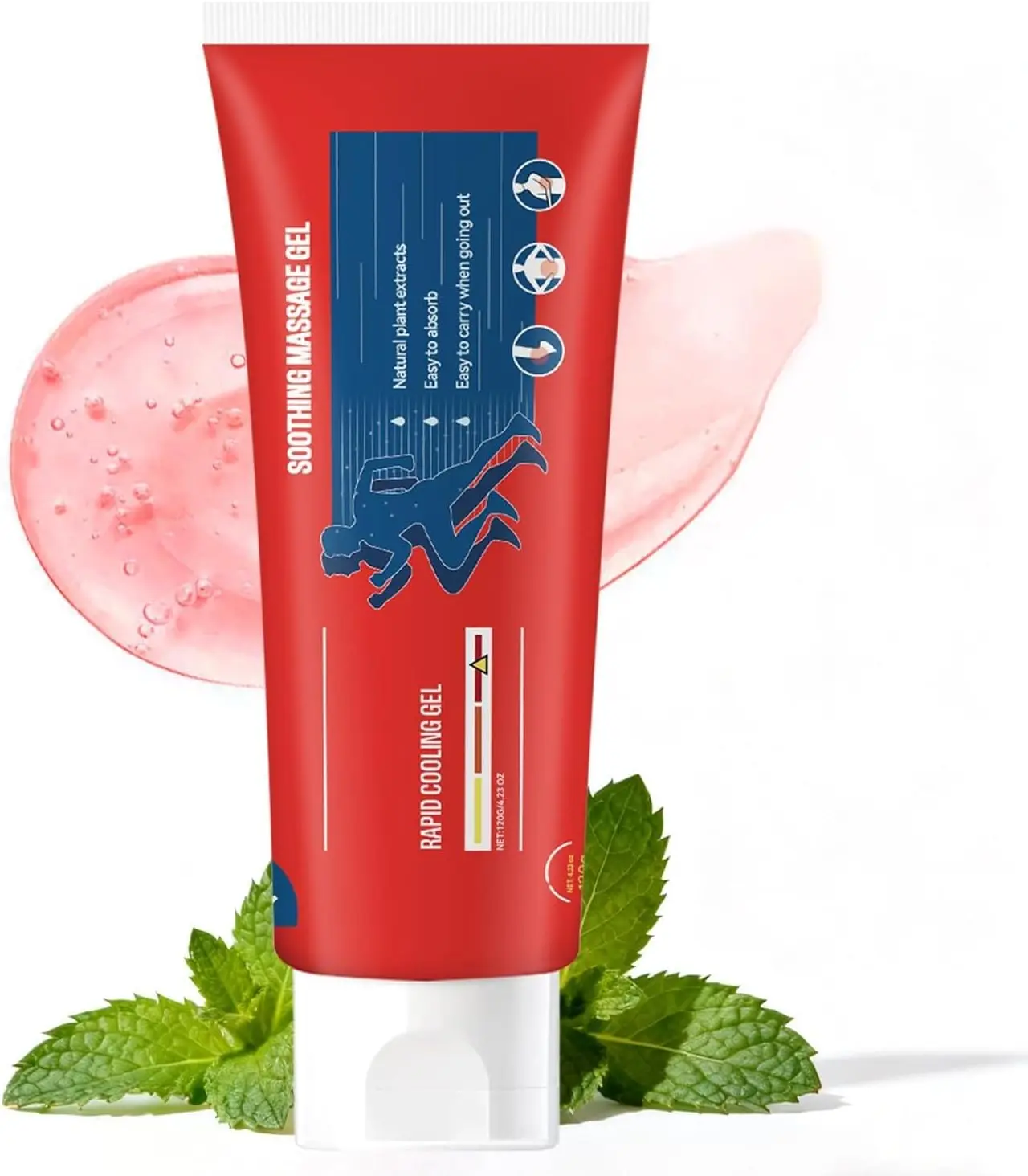 Joint Gel, Soothing Massage Cream, Rapid Muscle Cream, Suitable for Knee, Lumbar, Neck, Hand and Foot (1PCS)