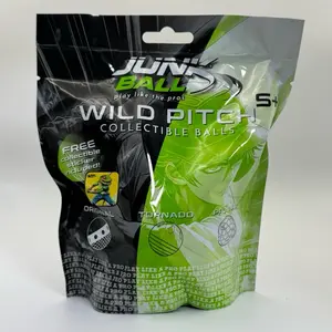 Junk Ball Wild Pitch Baseball Collectible Blind Bag - 1 Random Ball, Free Collectible Sticker for Collecting Enthusiasts