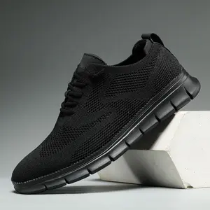 Men's Mesh Casual Dress Shoes for Work Wear,Fashion Oxfords Business Walking Sneakers Comfortable Lightweight Slip on Shoes For Exercise & DailyWear