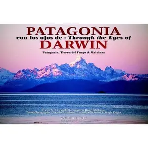 USED-Patagonia Through the Eyes of Darwin (English/Spanish) by Amanda Glickman (Paperback)