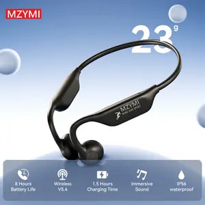 MZYMI A18pro Over Ear Wireless Open Ear Bone Conduction Headphones IPX6 Waterproof for Swimming Diving Running Cycling with  5.4 Sports Headphones #TikTokShopBlackFriday