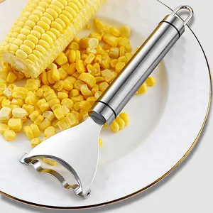 2 Counts Corn Peeler, Corn Kernel Extractor Pro - Patent-Pending Angled Blade for Zero Waste