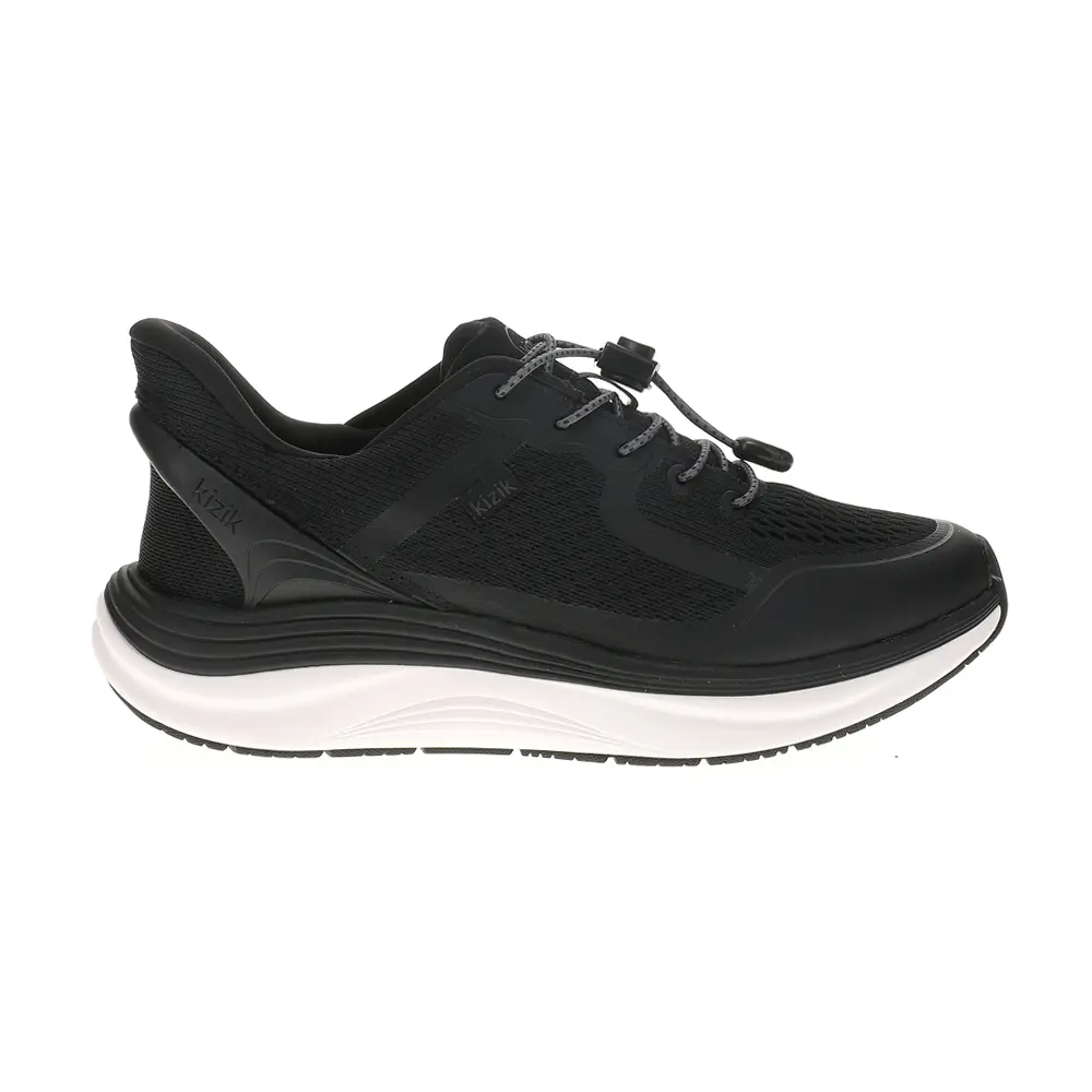 Kizik Mens London Hands Free Slip On Sneakers Shoes Casual - Black