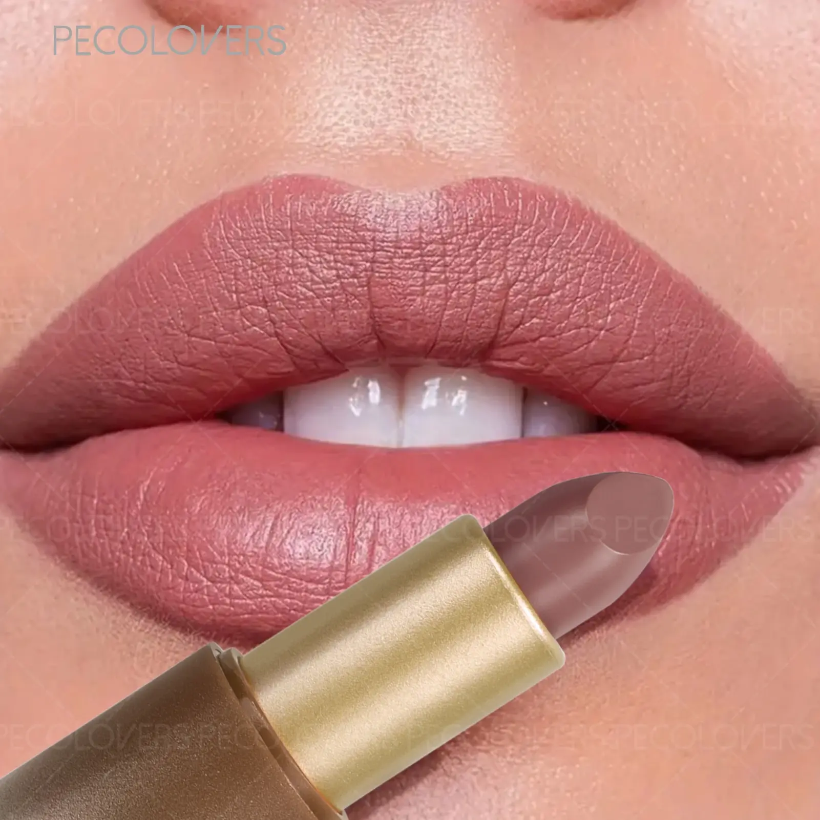 1PC 1pc Matte Velvet Lipstick Long-lasting Matte Velvet Lipstick Waterproof, High-Saturation, Non-Sticky Formula in Deep Berry, Brown & Pink Tones for Everyday Makeup Look