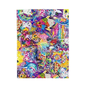 Lisa Frank Velveteen Plush Blanket Lisa Frank Velveteen Plush Blanket