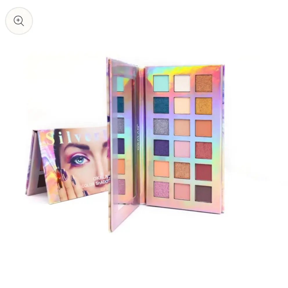 SilverRose eyeshadow Palette Matte Mettalic Satin