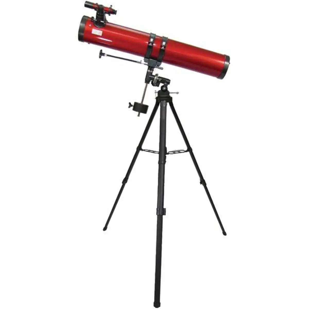 212 MAIN Carson Redplanet Optics 45-100x114mm Newtonian Reflector Astronomical Telescope with Aluminum Tripod and Equatorial Mount