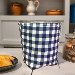 Insulated weck jar cozy/.5 liter wreck jar sleeve/coffee/reusable iced coffee holder/sourdough cozy Drinkware
