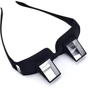 Comfort Lazy Reader Glasses – Prism Goggles for Reading & Watching TV in Bed, Lightweight Durable Upside Down Glasses, Trendy View Glasses, Summer & Christmas Gift