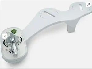 Zen Bidet Z-300 Brass Toilet Seat Attachment with Self-Cleaning Nozzles