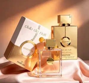 ARMAF Club De Nuit & Milestone Women's Eau de Parfum Set, 3.6oz Original Dubai Spray, Floral Fruity Scent Wood-Infused Long Lasting Luxury Gift Combo (Unisex Fragrance), Luxurious Gift