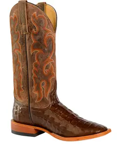 Horse Power Men's Men'S Nile Crocodile Print Western Boot Square Toe - Hp1070 Move