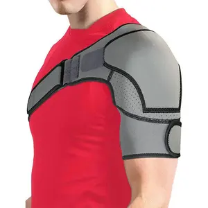 Adjustable Shoulder Brace for Torn Rotator Cuff, Ac Joint Support, Stability & Compression, Fits Left or Right Arm, Pain Relief