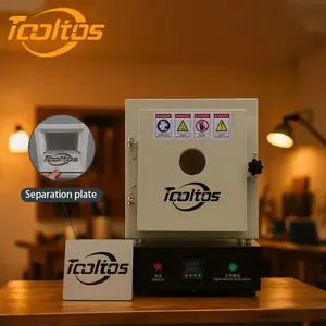 TOOLTOS Jewelry Melting Oven - 1750W, 110V/220V, PID Temperature Control, Partition Board, Intelligent Heating for DIY Beading & Jewelry Making Projects