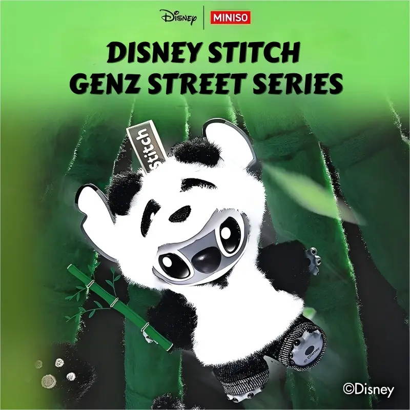 [Warming Season] Disney Stitch Gen-Z Street Style Blind Box Pendant Hanging Accesories Keychain DIY Decor for Bags Chic Stylish Panda Design Vinyl & Plush Toy Cute Costume Special Gift for Friends Students Valentine Gift for Girlfriends