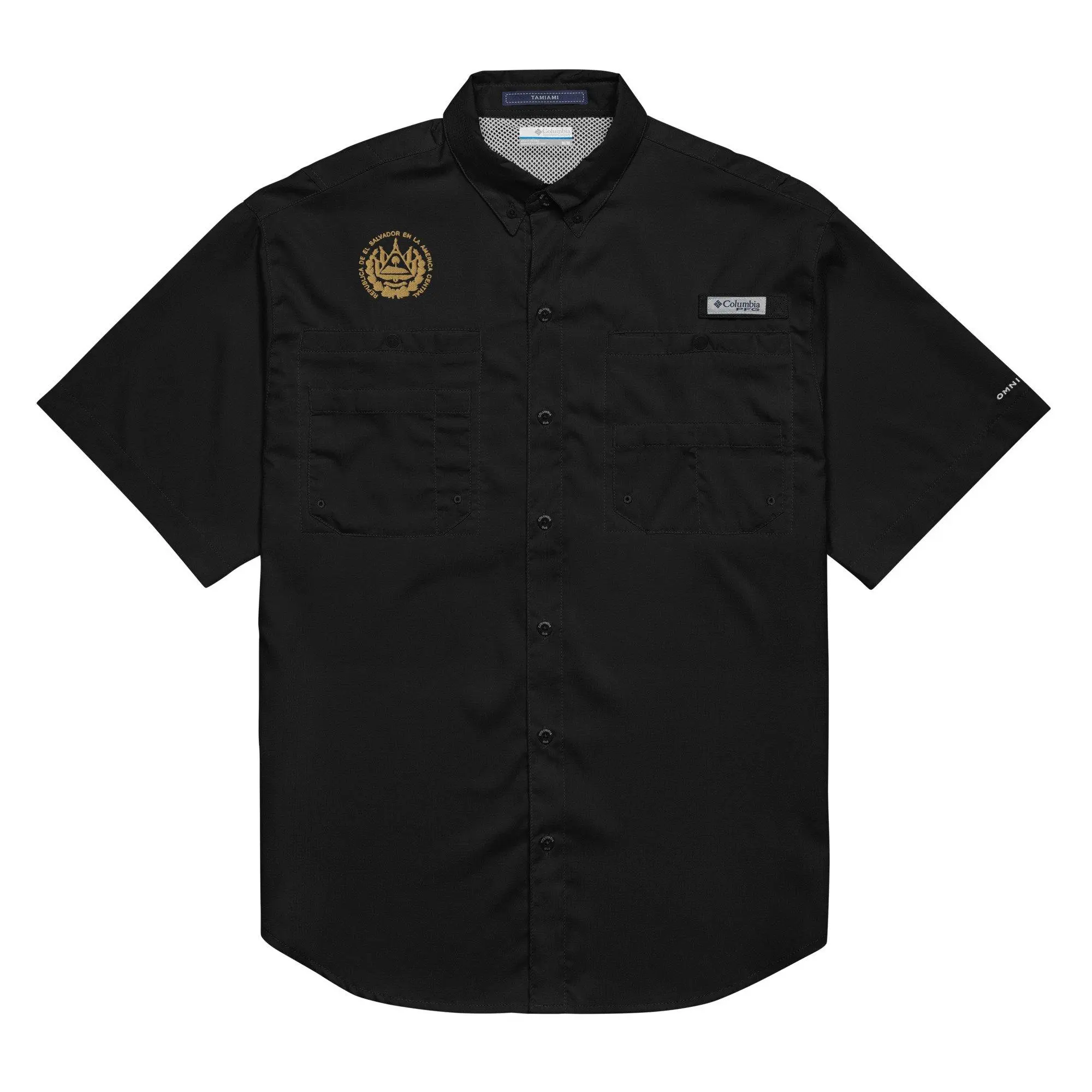 El Salvador - Men’s Columbia short sleeve button shirt Menswear Top