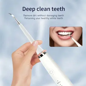 Portable Intelligent Oral Irrigator with Ultrasonic Tooth Cleaning Function, Daily Dental Care Device for Tartar and Plaque Removal