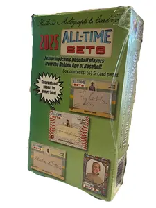 2025 All-Time Sets Baseball Half Case Break - Historic Autograph Company Sports Trading Card
