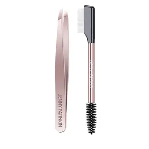 The Big Reveal Touch Up Tools for Lashes and Brows Set of Tweezers and Dual Ended Lash/Brow Comb