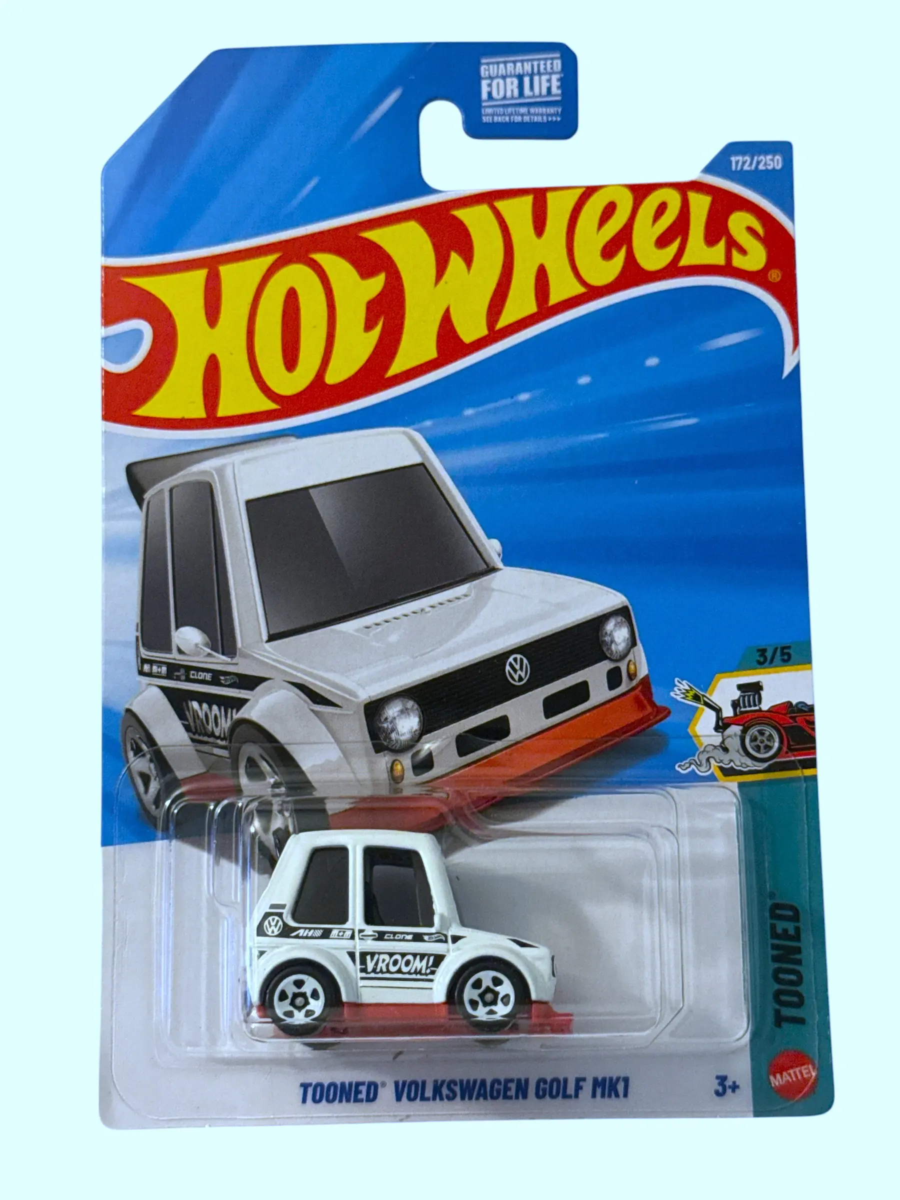 Hot Wheels 2026 NEW Case H Tooned Volkswagen Golf MK1 SC New