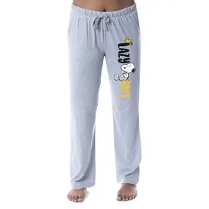 Peanuts Womens' Snoopy and Woodstock Lazy Days Sleep Pajama Pants