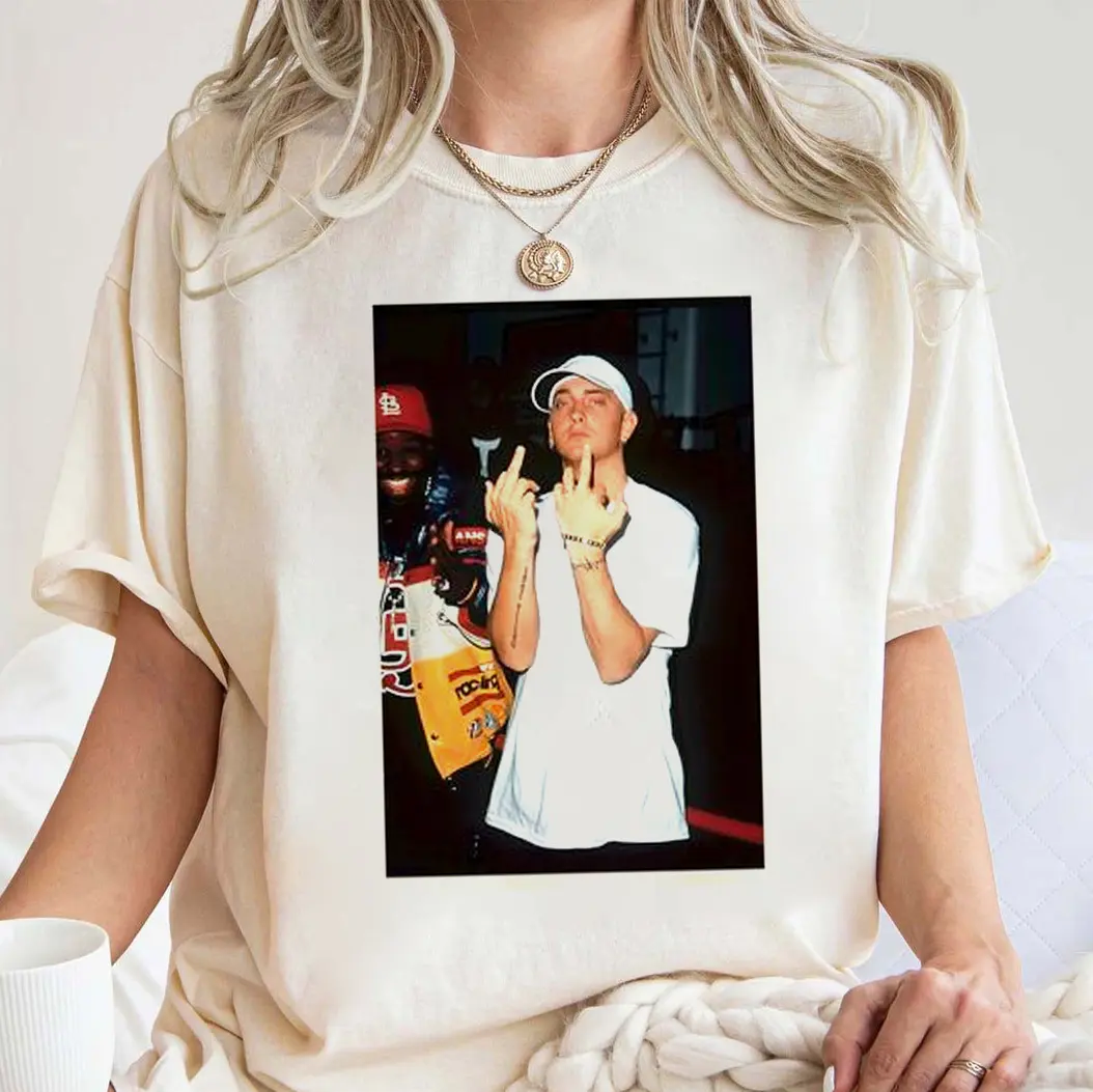 Rap God TShirt, Rapper Shirt, EM Shirt, Rap Good Middle Finger TShirt, HipHop Shirt, Slim Shady Shirt, Vintage Em Shirt, Rapper Hoodie