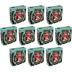 PYT BREAK #417 (x10 MEGAS) 2025 Select Football MEGA Boxes - ZEBRAS, TIE-DYE!