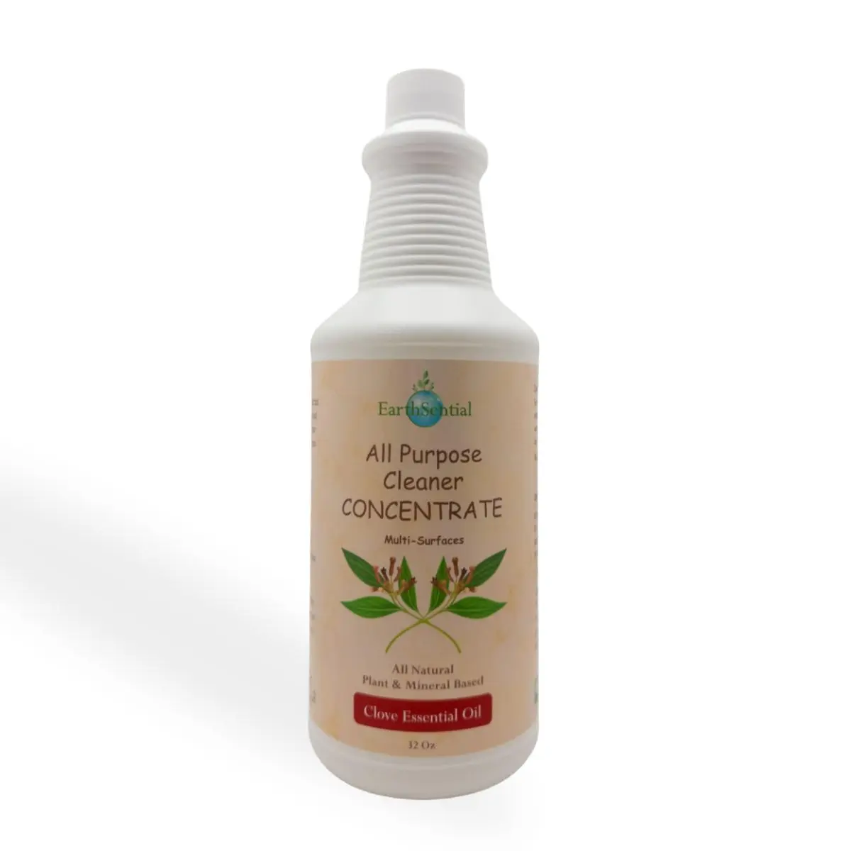 EarthSential Clove Plant-Based All-Purpose Cleaner Concentrate, 32 oz (Makes 64 Bottles)
