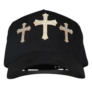 Premium hats 3 crosses high quality materials