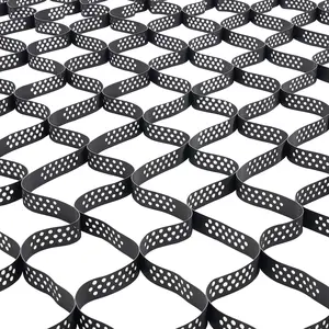 【FathersDayGift】 VEVOR Recyclable PE Gravel Grid, 2 in Depth, 32.81 x 9.84 FT/10000 x 3000 mm, 1880 LBS Per Sq Ft High Load Grass Retention Ground Retainer, Permeable Geo Grid for Driveway Stabilization, Garden, RV Parking