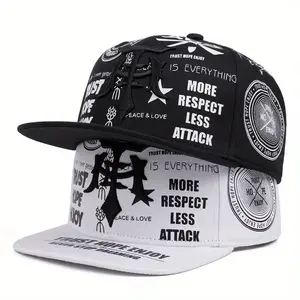 NEW HATS Dagger Graffiti Embroidered Hip Hop Unisex Baseball Cap Casual Outing Hat Outdoor Activities Adjustable Snapback Cap