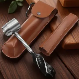 Portable Manual Drill Set for Outdoor Survival: Camping Wood Drilling & Splitting Tool, Lightweight & Easy-Carry, Ideal for Wilderness Adventures & DIY Projects