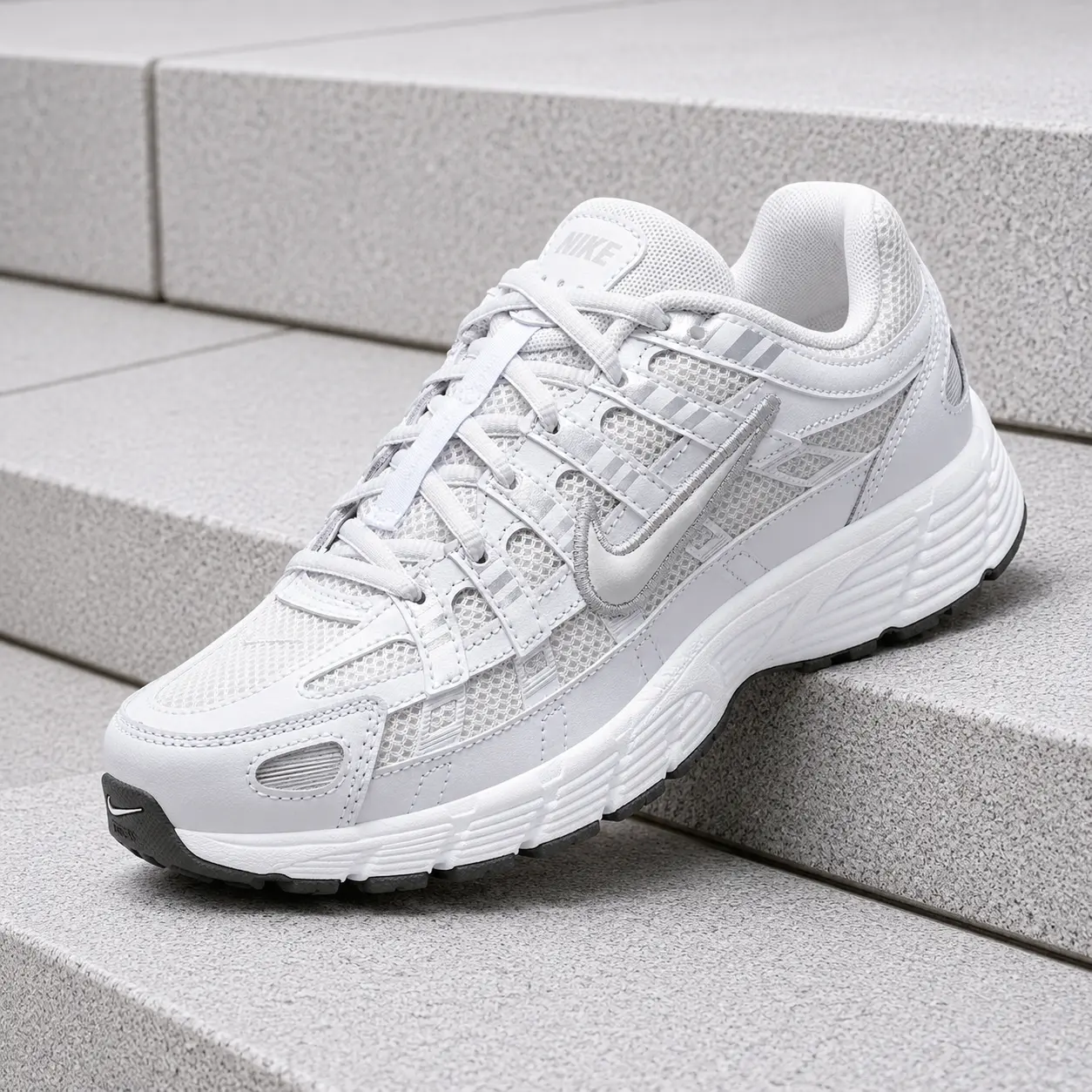 Nike P-6000 Platinum Tint White GS & Women's Fashion Sneaker New