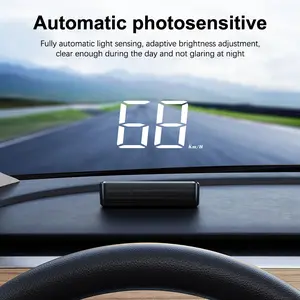 Car Speedometer GPS Head Up Display Digital Speed Meter Windshield Projector For Vehicles Auto Electronics Accessories