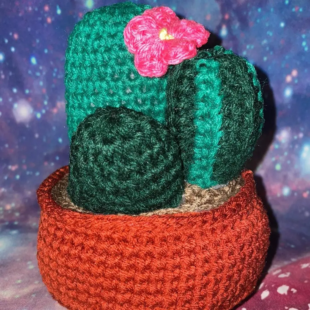 crochet cactus