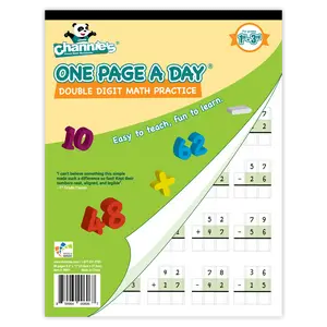 One Page A Day Double Digit Math Workbook – Visual Addition & Subtraction Practice for Grades 1–3