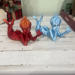 Fire Sprite Shelf Decor | Crescent City Inspired Decor