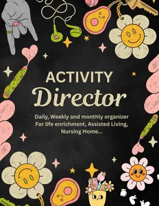 Activity Director Planner 2026: Organizer for daily, weekly and monthly activities to enhance life in assisted living and nursing homes