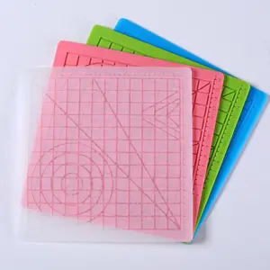 3D Pen Pad with Geometric Templates for 3D Drawing, Doodling & DIY Projects - Blue 3D Printing Accessory for Creative Designs, Educational Tool | Precision Drawing Aid | Versatile Crafting Pad