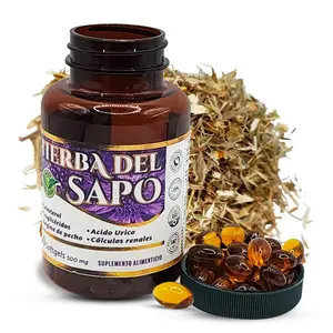 Hierba Del Sapo 60 Capsulas – Hierba del Sapo suplemento alimenticio – 60 capsulas blandas