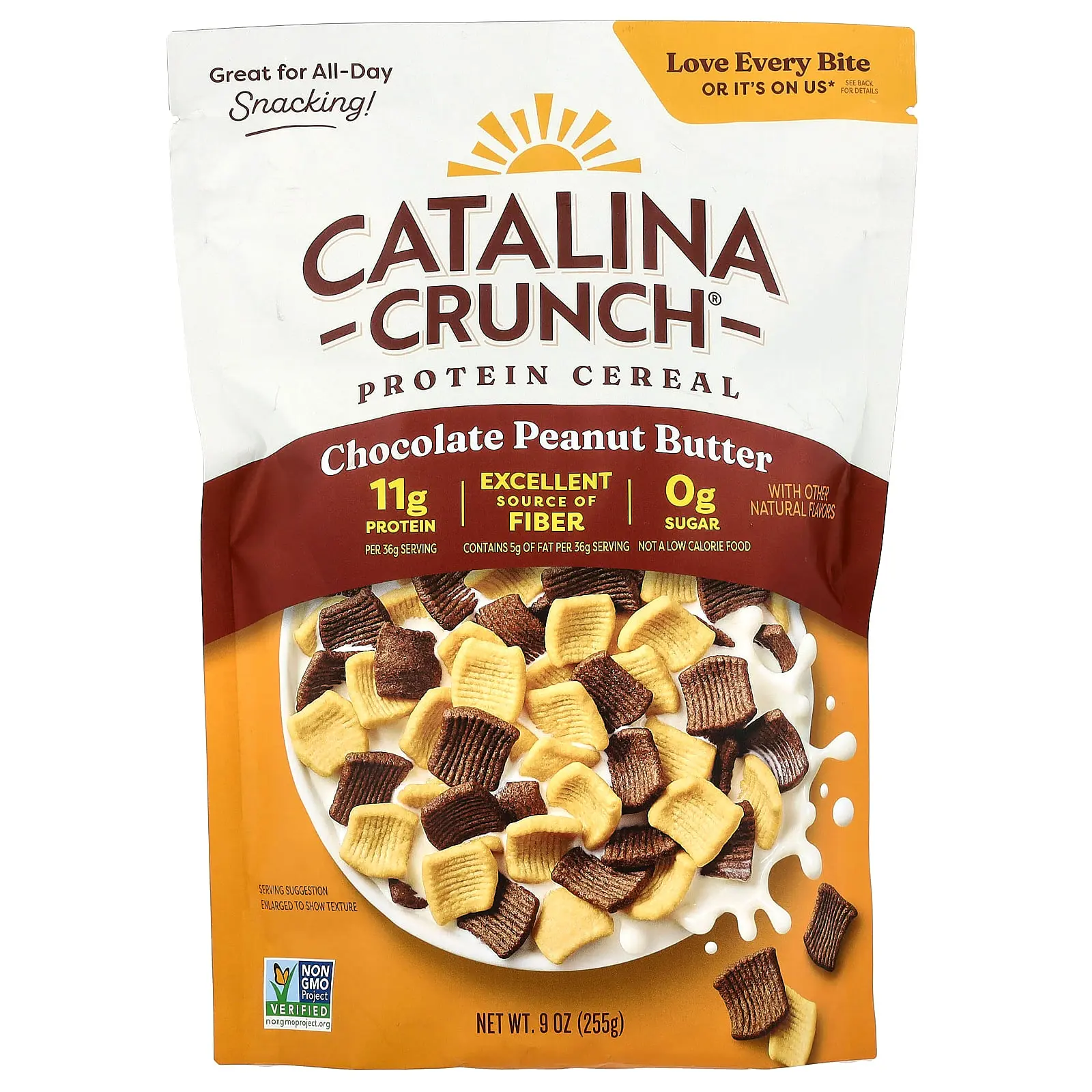 Catalina Crunch Protein Cereal, Chocolate Peanut Butter, 9 oz (255 g) Catalina Crunch Protein Cereal, Chocolate Peanut Butter, 9 oz (255 g)