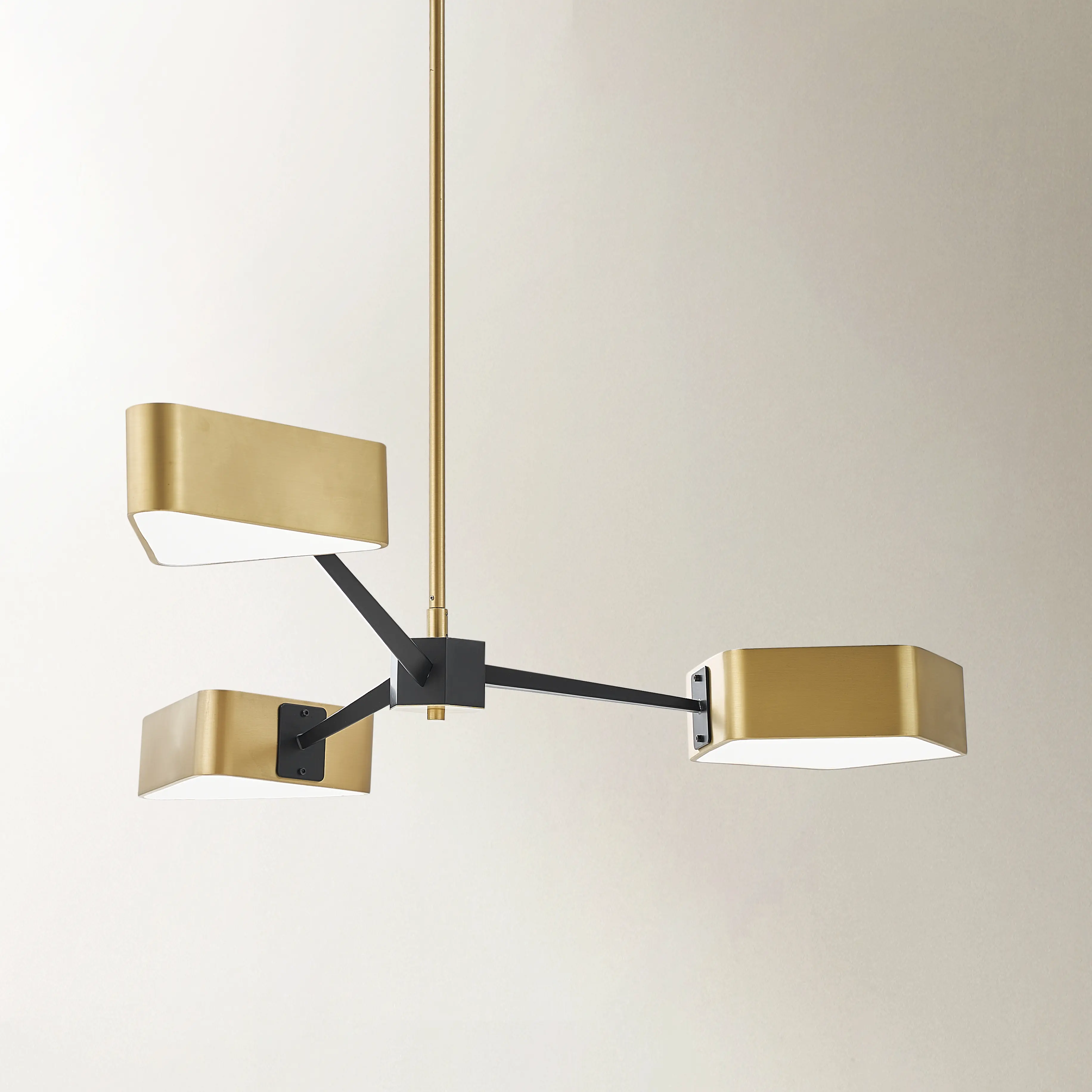 Z Gallerie Sawin Chandelier - Height-Adjustable AC-Powered Architect-Designed Aesthetic Abstract Art Adjustable Lighted Chandelier for Indoor Home Improvement Decor, Adjustable Lighted Chandeliers, Architect-Designed Chandeliers